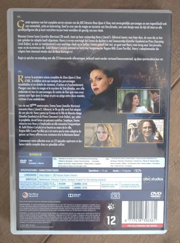 dvd Once Upon A Time - Saison 1 – photo 2